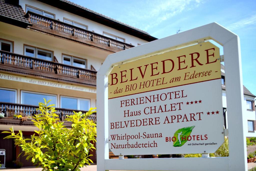 Belvedere - Das Bio Hotel Garni & Suitehotel Am Edersee ! Unser Geschenk Fuer Sie, Auch Die Gaestecard Grimmheimat! Waldeck  Eksteriør bilde